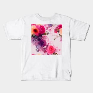 Rose Pattern Kids T-Shirt